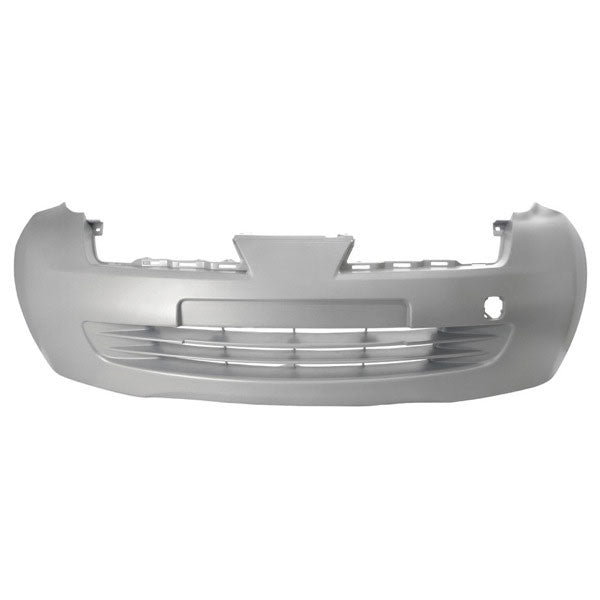 Fits Nissan Micra 2002-2010 Front Bumper No Fog Lamp Holes To Be Primed - image 2
