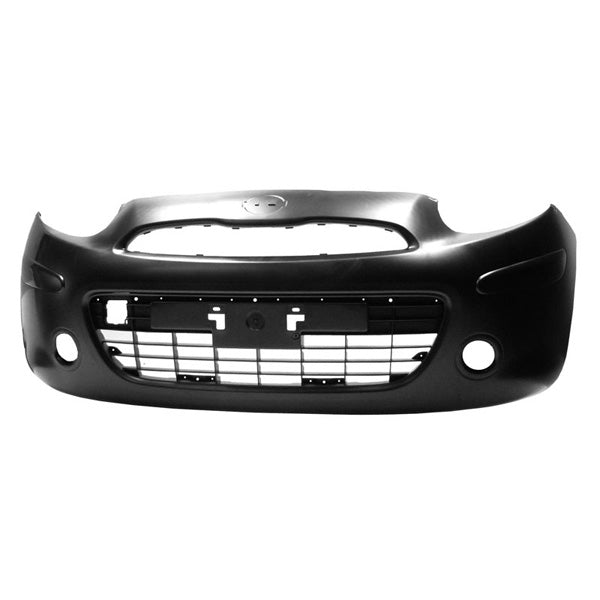 Fits Nissan Micra 2010-2017 Front Bumper & Moulding Holes To Be Primed - image 2