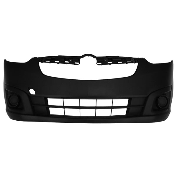 Fits Vauxhall Combo 2012-2018 Front Bumper Black No Fog Lamp Holes - image 2