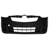 Fits Vauxhall Combo 2012-2018 Front Bumper Black No Fog Lamp Holes thumbnail