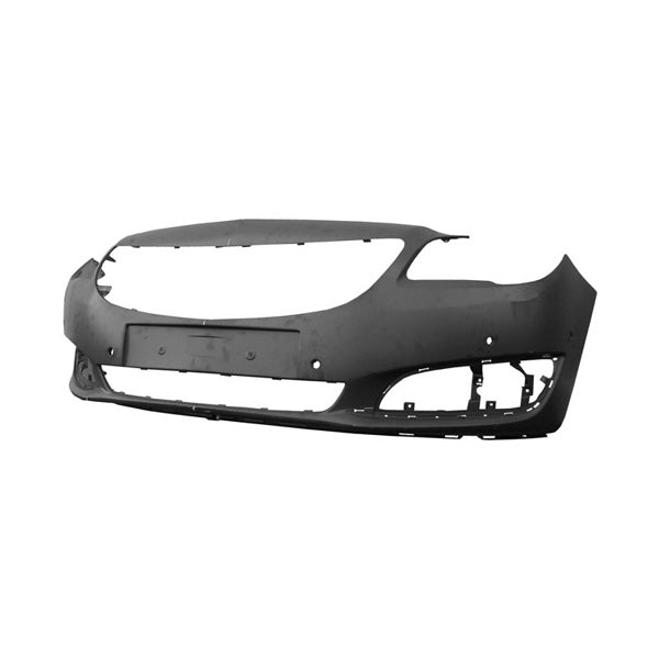 Fits Vauxhall Insignia 08-13 Front Bumper Primed & Pdc & Park Assist Nolamp Wash Hole - image 2