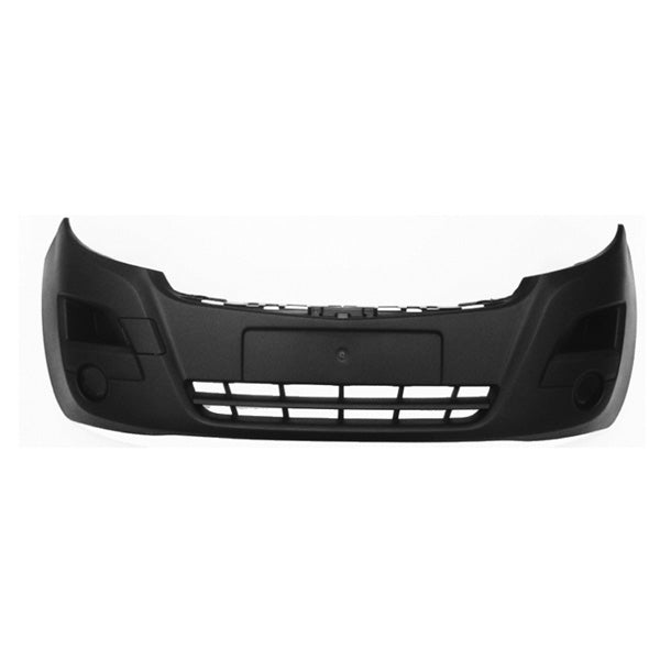 Fits Vauxhall Movano 2010-2016 Front Bumper No Fog Lamp Holes - image 2