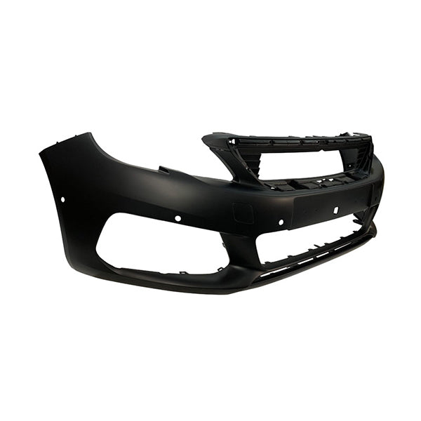 Fits Peugeot 308 Sw 2013-20 Front Bumper Primed & Pdc & Park Assist Halogen Headlamp - image 2