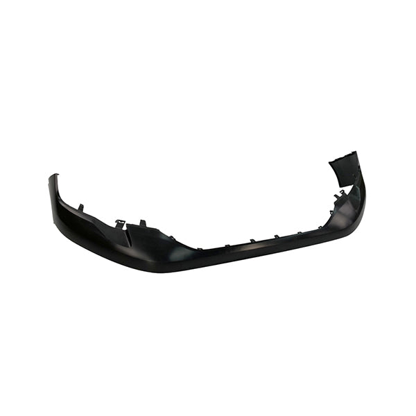 Fits Peugeot Partner 2018-2024 Front Bumper Upper Moulding Matt Black - image 2