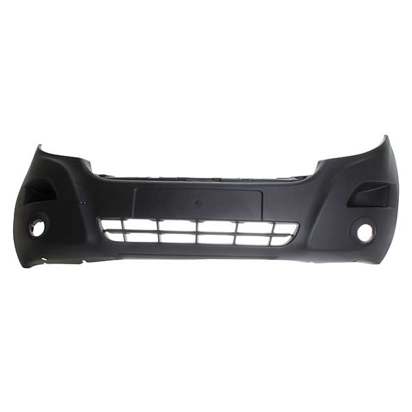 Fits Nissan Nv400 Renault Master 2010-2023 Front Bumper Black & Fog Lamp Holes - image 2