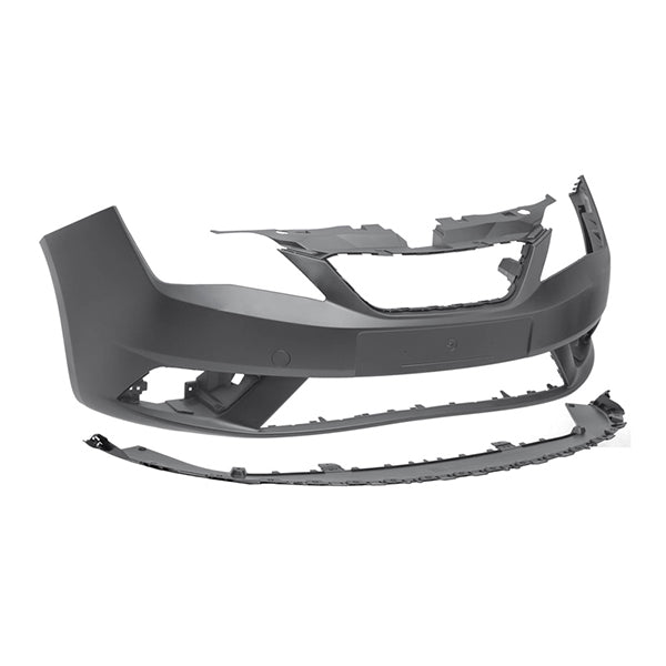 Fits Seat Ibiza Ibiza Sport Coupe 2008-2022 Front Bumper Primed - image 2