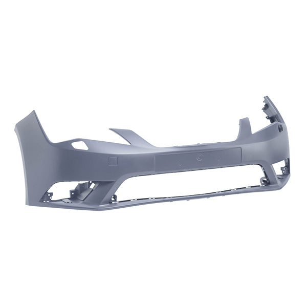 Fits Seat 2012-2019 Front Bumper Primed No Pdc & Lamp Wash Holes - image 2