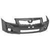 Fits Toyota Avensis 2003-2008 Front Bumper No Lamp Wash Holes thumbnail