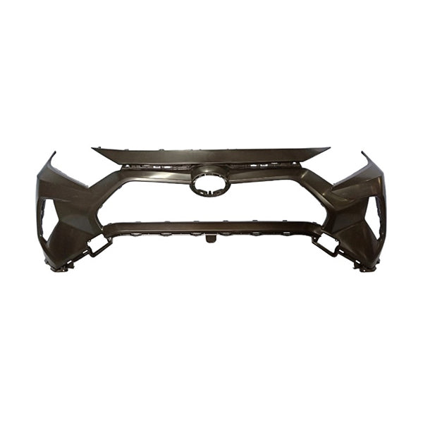 Fits Toyota Rav-4 Rav-4 Plug-In Hybrid 2018-2023 Front Bumper Primed No Pdc Holes - image 2