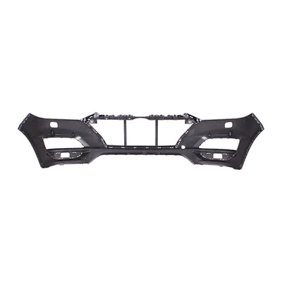 Fits Hyundai Tucson 2015-2020 Front Bumper Black With Lampwash With Pdc