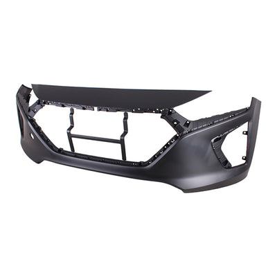 Fits Hyundai Ioniq Electric Ioniq Hybrid 2016-2019 Front Bumper No Pdc Primed Black