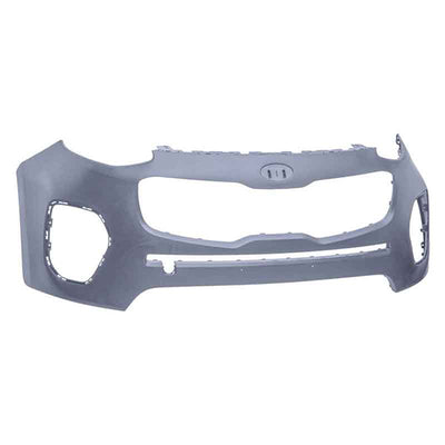 Fits Kia Sportage 2016-2021 Front Bumper Primed Not Like Oe Version