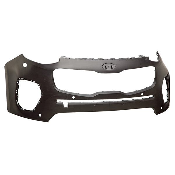 Fits Kia Sportage 2016-2021 Front Bumper & Lamp Wash Holes & Pdc Holes To Be Primed - image 2