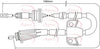 Apec Handbrake Cable CAB1512 thumbnail