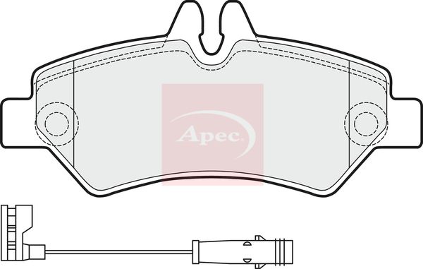 Apec Brake Pads Set PAD1516 - image 2