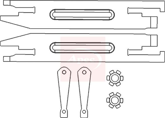 Apec Brake Adjuster Kit ADB3016 - image 2