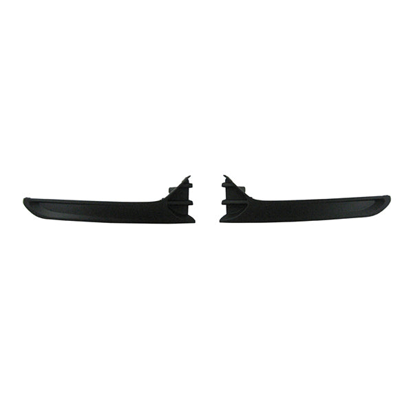 Fits Renault Clio 2012-2019 Front Bumper Lower Moulding Set 2 Pcs - image 2