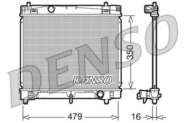 Denso Radiator DRM50008 - image 2