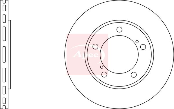 Apec Brake Disc DSK2346 - image 2