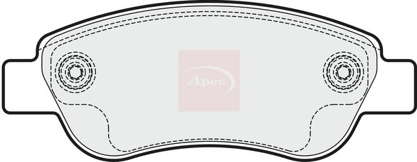 Apec Brake Pads Set PAD2042 - image 2