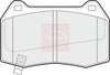 Apec Brake Pads Set PAD1368 thumbnail