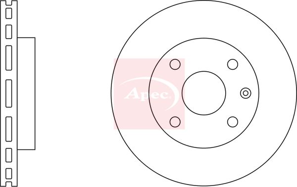 Apec Brake Disc DSK2274 - image 2