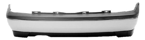 Fits VW Golf Golf Cabriolet 1992-1998 Rear Bumper Part Primed - image 2