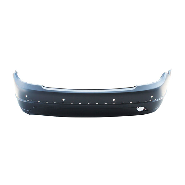 Fits Mercedes C Class 2007-2014 Rear Bumper Primed Elegance & Pdc & Moulding Holes - image 2