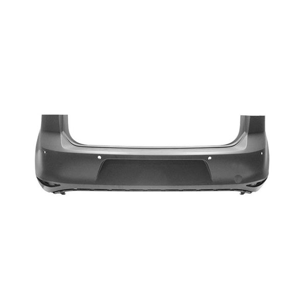 Fits VW Golf 2012-2019 Rear Bumper Primed & Pdc - image 2