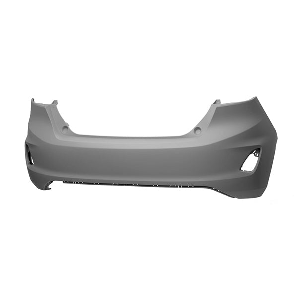 Fits Ford Fiesta 2017-2022 Rear Bumper Primed - image 2