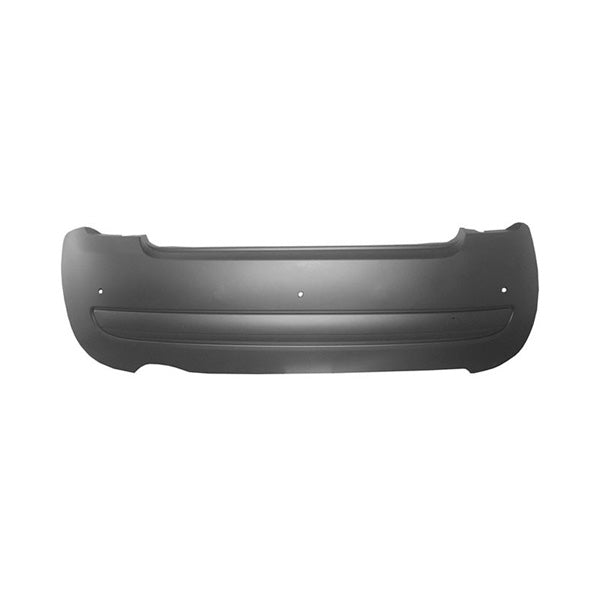 Fits Fiat 500 2008-2022 Rear Bumper Primed & 3X Pdc Holes - image 2