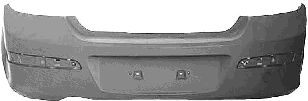 Fits Vauxhall Astra 2004-11 Rear Bumper Primed 5Dr Hatchback No Pdc No Exhaust Cutout - image 2
