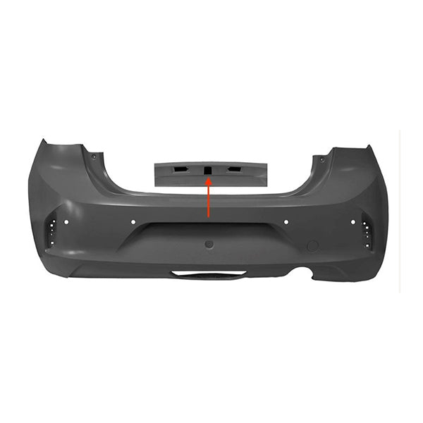 Fits Vauxhall Corsa 2020-2023 Rear Bumper Primed 4X Pdc & Camera Hole - image 2