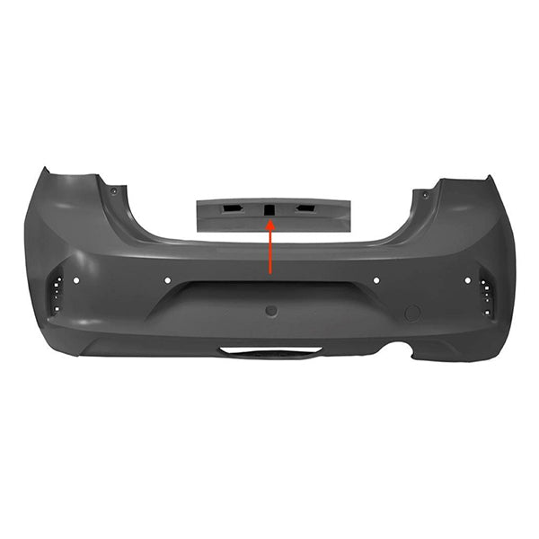 Fits Vauxhall Corsa 2019-2023 Rear Bumper Primed 6X Pdc & Camera Hole - image 2