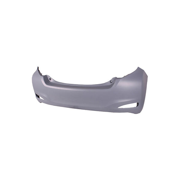 Fits Toyota Yaris Yaris Hybrid 2011-2020 Rear Bumper Primed - image 2