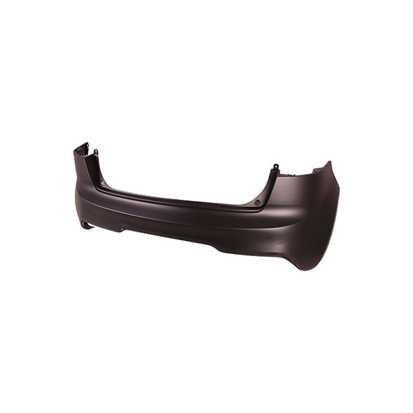 Fits Kia Rio 2011-2014 Rear Bumper Primed - image 2