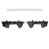 Fits Renault Clio 2019-2023 Rear Bumper Bracket Set Outer Section 2Pcs thumbnail