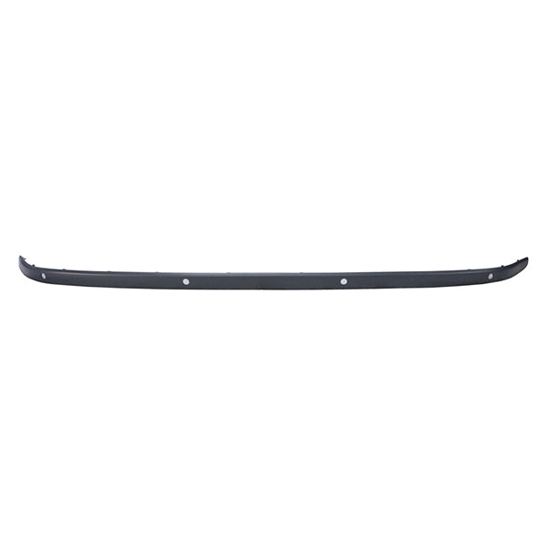 Fits BMW 1 2007-2011 Rear Bumper Moulding Dark Grey Smooth & Parking Sensor Hole - image 2