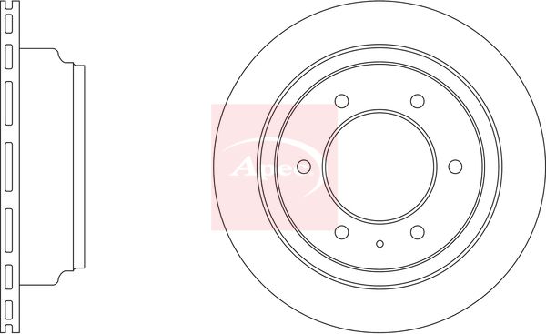 Apec Brake Disc DSK2016 - image 2
