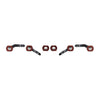 Fits BMW 3 Series 2012-2017 Rear Bumper Parking Sensor Bracket Kit 6Pcs thumbnail