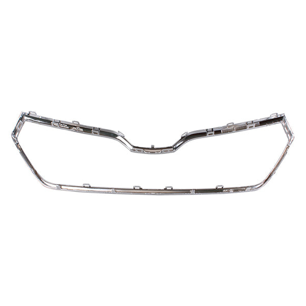Fits Skoda Fabia 2017-2021 Radiator Grille Frame Chrome - image 2