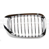 Fits BMW 3 Series Coupe/Cabriolet 1999-2007 Os Front Grille Coupe Cabriolet Chrome thumbnail