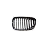 Fits BMW 1 Series 2011-2016 Front Radiator Grille Black Inc Chrome Moulding Left thumbnail