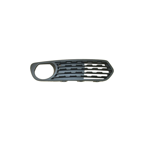Fits BMW 1 Series 2011-2016 Os Front Bumper Grille & Fog Lamp Hole Open Slats - image 2
