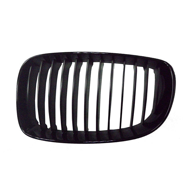 Fits BMW 1 Series 2007-2011 Ns Front Radiator Grille Black - image 2