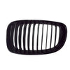 Fits BMW 1 Series 2007-2011 Ns Front Radiator Grille Black thumbnail