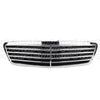 Fits Mercedes C Class 2000-2008 Front Grille Avantgarde Elegance Grey & Chrome thumbnail