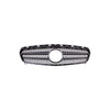 Fits Mercedes A Class 2012-2018 Radiator Grille & Silver Grey Mouldings thumbnail