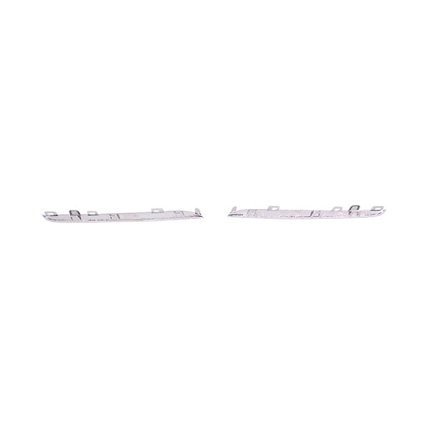 Fits Mercedes C Class 2014-2021 Os Upper Radiator Grille Moulding Chrome - image 2
