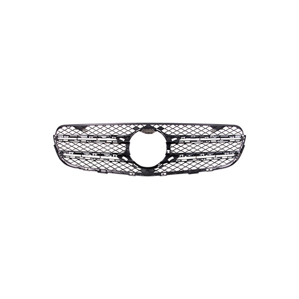 Fits Mercedes Glc Suv 2015-2019 Radiator Grille No Camera Hole - image 2